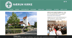 Desktop Screenshot of naerum-kirke.dk