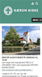 Mobile Screenshot of naerum-kirke.dk